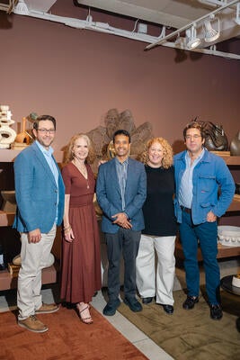 Alex Dunham, Sarah Robertson, Satya Tiwari, Blair Moore  and Fred Nicolaus