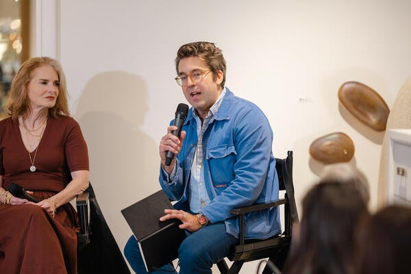 Sarah Robertson and Fred Nicolaus