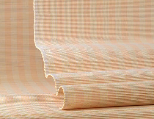 Capri Stripe handwoven-to-size windowcovering
