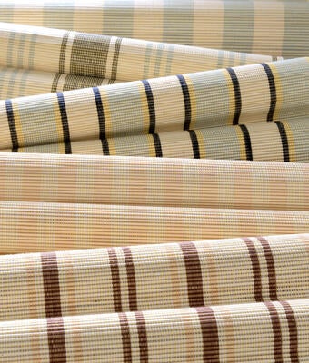 Stripe handwoven-to-size Colourweave in five designs