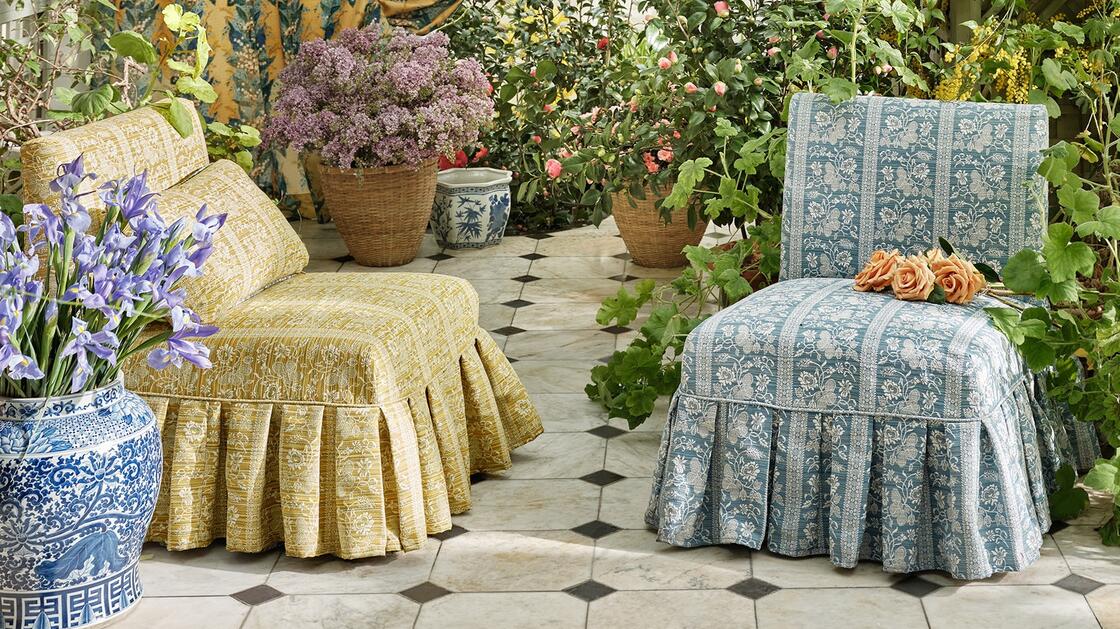 Zoffany x Michael S. Smith Indoor Outdoor Fabrics